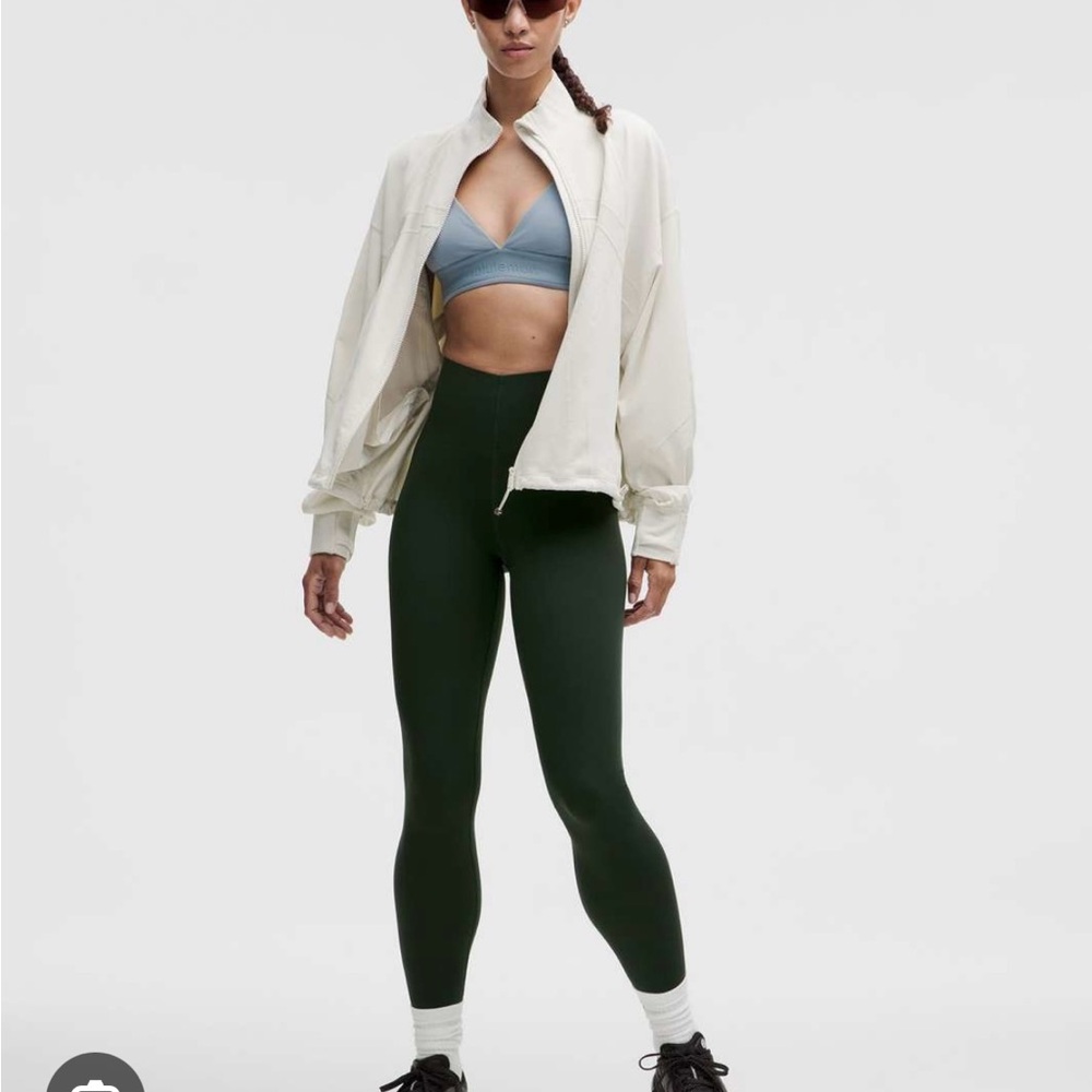 Lululemon Rainforest Green Super-High Rise Glow Up Tight Size 6